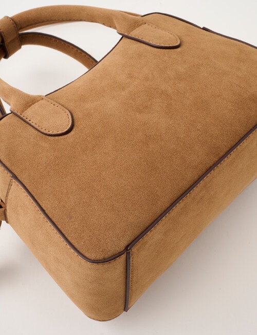 Zest Bowling Crossbody Bag, Tan product photo View 06 L