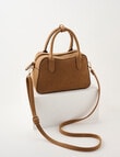Zest Bowling Crossbody Bag, Tan product photo View 08 S