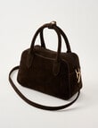 Zest Bowling Crossbody Bag, Chocolate product photo View 03 S