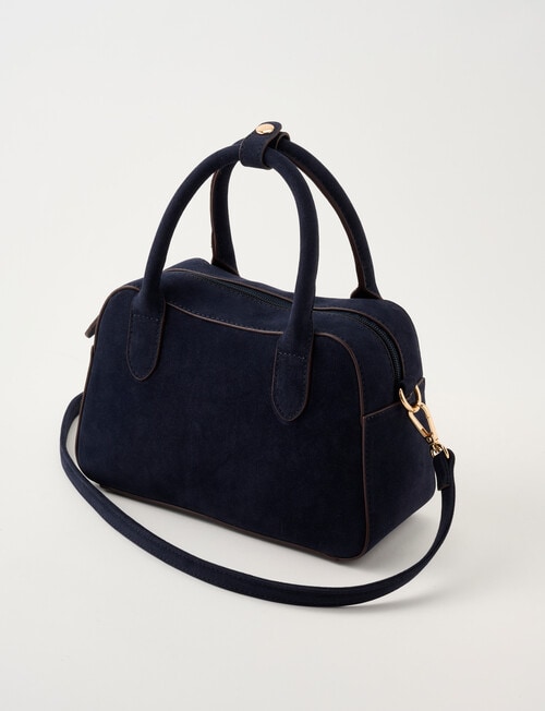 Zest Bowling Crossbody Bag, Navy product photo View 03 L