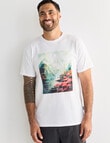 Kauri Trail Short Sleeve Tee, White product photo