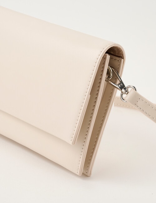 Boston + Bailey Classic Crossbody Bag, Bone product photo View 04 L