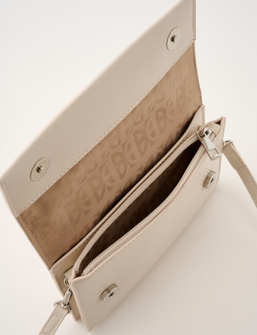 Boston + Bailey Classic Crossbody Bag, Bone product photo View 06 L