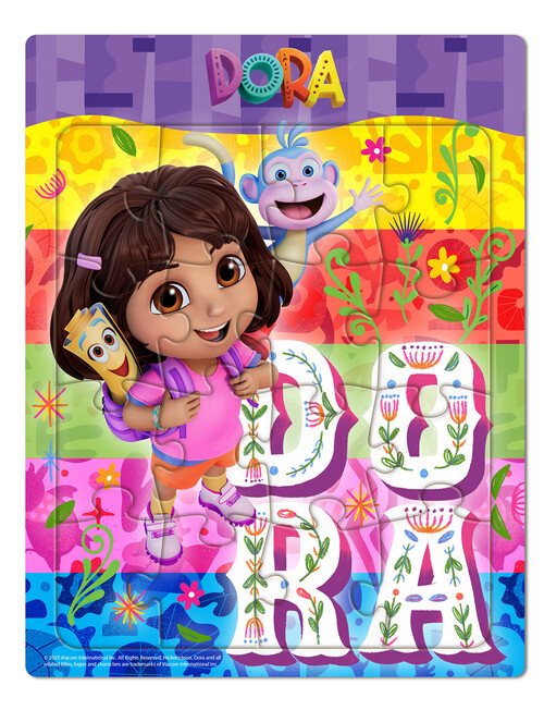 Puzzles Frame Tray Dora Puzzles, 3-Pack, Assorted product photo View 02 L