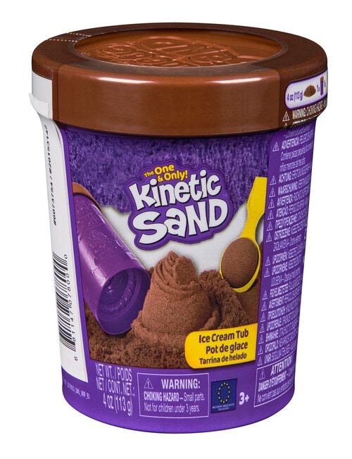 Kinetic Sand Kinetic Sand Ice Cream Tub, Assorted product photo View 03 L