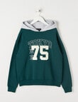 No Issue Tokyo Oversize Hoodie, Green product photo