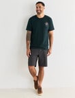 Kauri Trail Short Sleeve Tee, Dark Forest product photo View 03 S