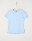 Switch Giselle Short Sleeve Tee, Cornflower Blue product photo