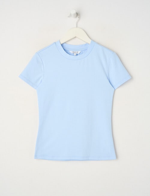 Switch Giselle Short Sleeve Tee, Cornflower Blue product photo
