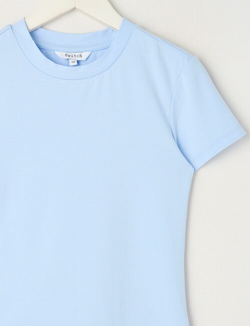 Switch Giselle Short Sleeve Tee, Cornflower Blue product photo View 02 L