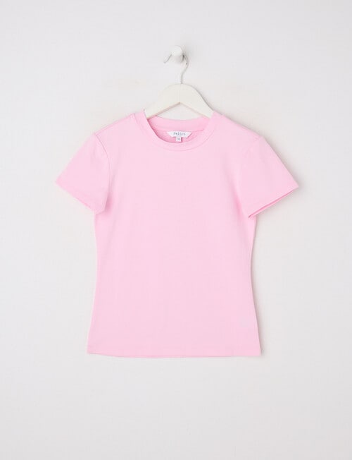Switch Giselle Short Sleeve Tee, Baby Pink product photo