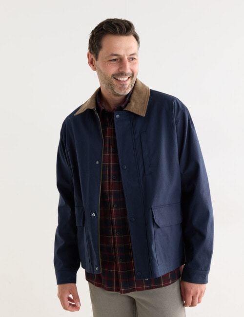 Chisel Barn Jacket, Navy product photo