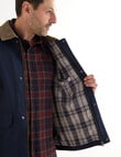 Chisel Barn Jacket, Navy product photo View 05 S