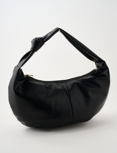 Whistle Whistle Slouch Knot Shopper Bag, Black product photo