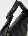 Whistle Whistle Slouch Knot Shopper Bag, Black product photo View 05 S