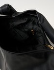 Whistle Whistle Slouch Knot Shopper Bag, Black product photo View 07 S