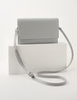 Boston + Bailey Classic Crossbody Bag, Grey product photo