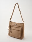 Boston + Bailey Zips Shoulder Bag, Taupe product photo View 03 S