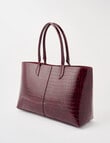 Whistle Croc Tote Bag, Cherry Lacquer product photo View 03 S