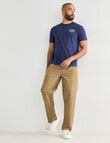 Gasoline Carpenter Straight Leg Chino, Tan product photo