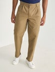 Gasoline Carpenter Straight Leg Chino, Tan product photo View 03 S