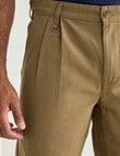Gasoline Carpenter Straight Leg Chino, Tan product photo View 04 S
