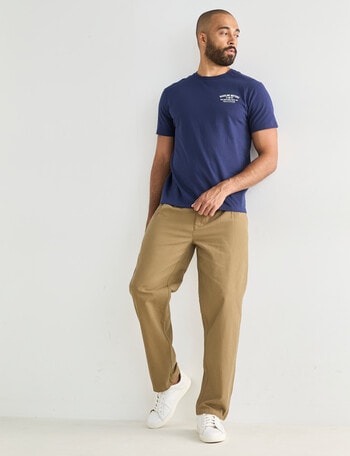 Gasoline Carpenter Straight Leg Chino, Tan product photo