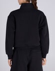 Champion Rochester Base Quarter Zip Pullover, Black product photo View 03 S