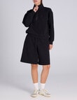 Champion Rochester Base Quarter Zip Pullover, Black product photo View 04 S