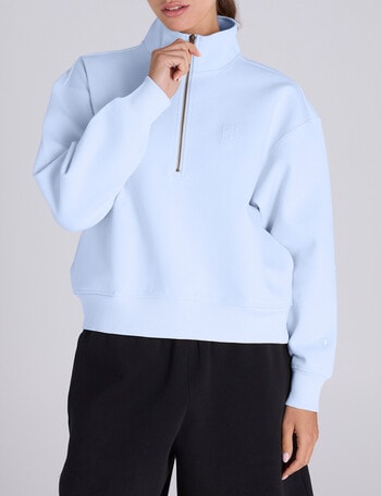 Champion Champion Rochester Base Quarter Zip College, Blue product photo