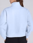 Champion Champion Rochester Base Quarter Zip College, Blue product photo View 03 S