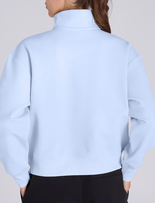 Champion Champion Rochester Base Quarter Zip College, Blue product photo View 03 L