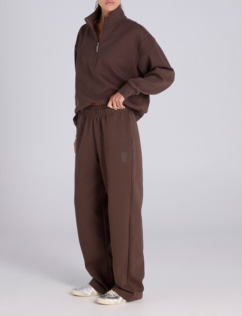 Champion Rochester Base Straight Leg Jogger Pant, Warm Chocolate Brown product photo View 04 L