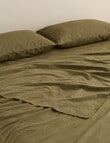 Haven Washed Cotton Hale Sheet Set product photo View 02 S