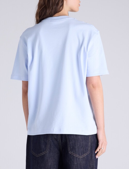 Champion Rochester Base Tee, College Blue product photo View 03 L