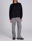 Champion Rochester Base Crew Sweatshirt, Black product photo View 04 S