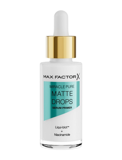 Max Factor Miracle Pure Mattifying Serum Primer, Clear, 30ml product photo