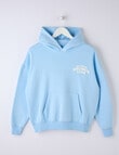 Switch Brunch Club Oversized Hoodie, Cornflower Blue product photo
