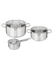 Tefal Virtuoso Stainless Steel, 3-Piece Pot Set product photo