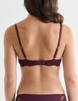 Acapella Hazel Push Bra, Wine, B-D product photo View 02 S