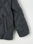 Mac & Ellie Puffer Jacket, Charcoal product photo View 04 S
