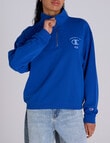 Champion Legacy Graphic Shop Quarter Zip Crew Pullover, Surf The Web product photo