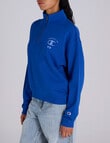 Champion Legacy Graphic Shop Quarter Zip Crew Pullover, Surf The Web product photo View 02 S