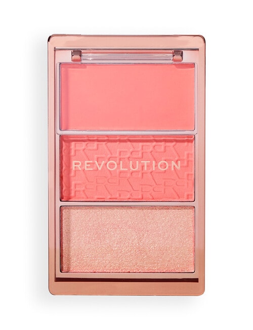 Makeup Revolution Blush Icon Palette, Authentic Peach product photo
