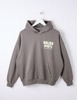 Switch Malibu Sports Oversized Hoodie, Charcoal & Matcha product photo