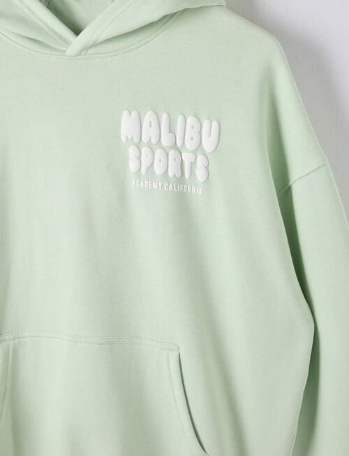 Switch Malibu Sports Oversized Hoodie, Matcha product photo View 04 L