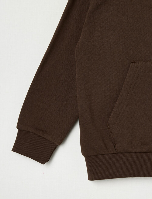 Mac & Ellie Oversize Monaco Hoodie, Chocolate product photo View 04 L