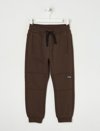Mac & Ellie Knee Panel Trackpant, Chocolate product photo