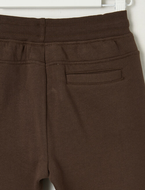 Mac & Ellie Knee Panel Trackpant, Chocolate product photo View 02 L