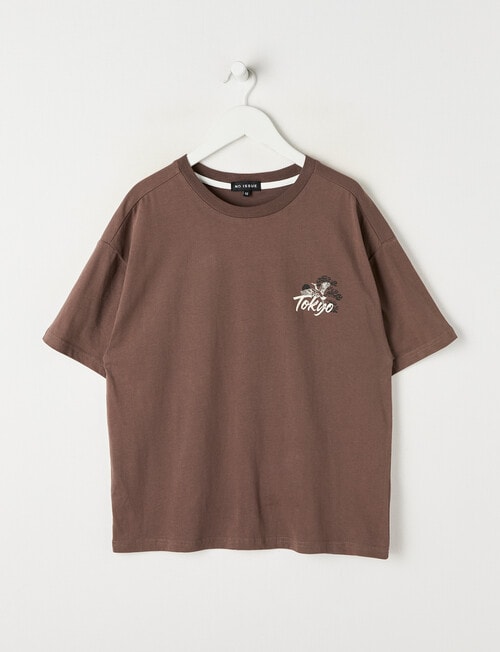 No Issue Tokyo Short Sleeve Tee, Mocha product photo
